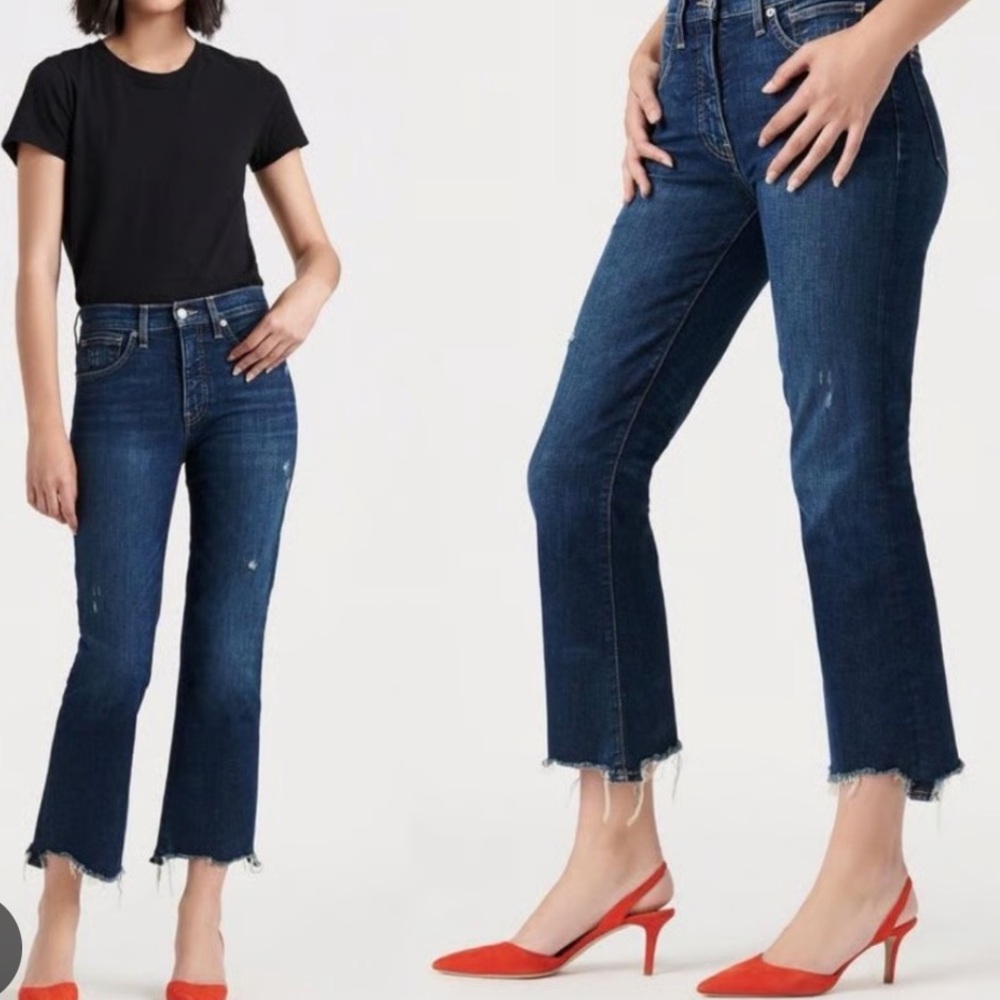 Lucky Brand high rise crop mini boot bridgette